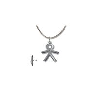 Collana Gemoro Donna in Oro bianco Diamante 0.05 Ct PB1532BIA - PB1532BIA